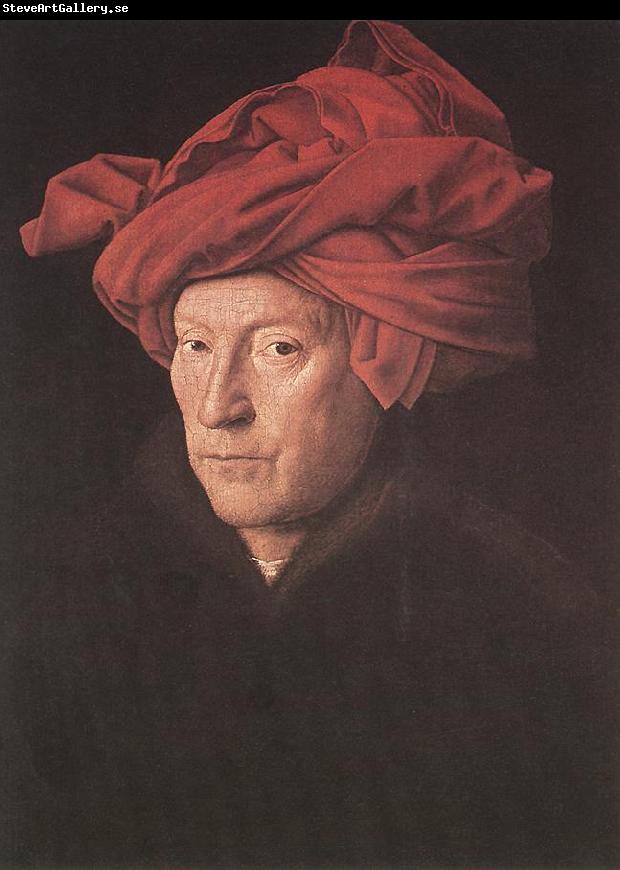 EYCK, Jan van Man in a Turban ds